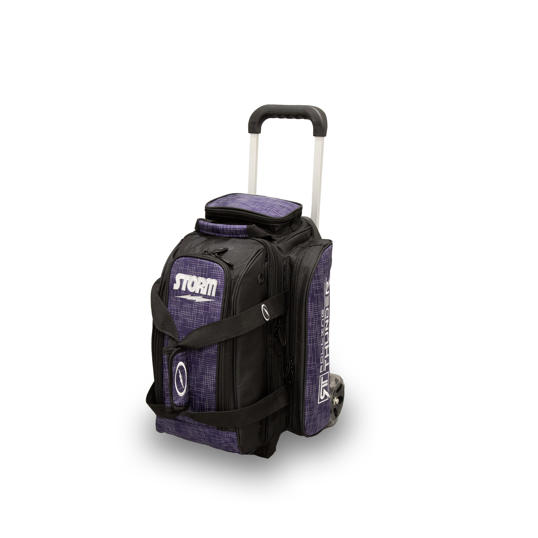 2-BALL ROLLING THUNDER (ABSTRACT PURPLE / BLACK)